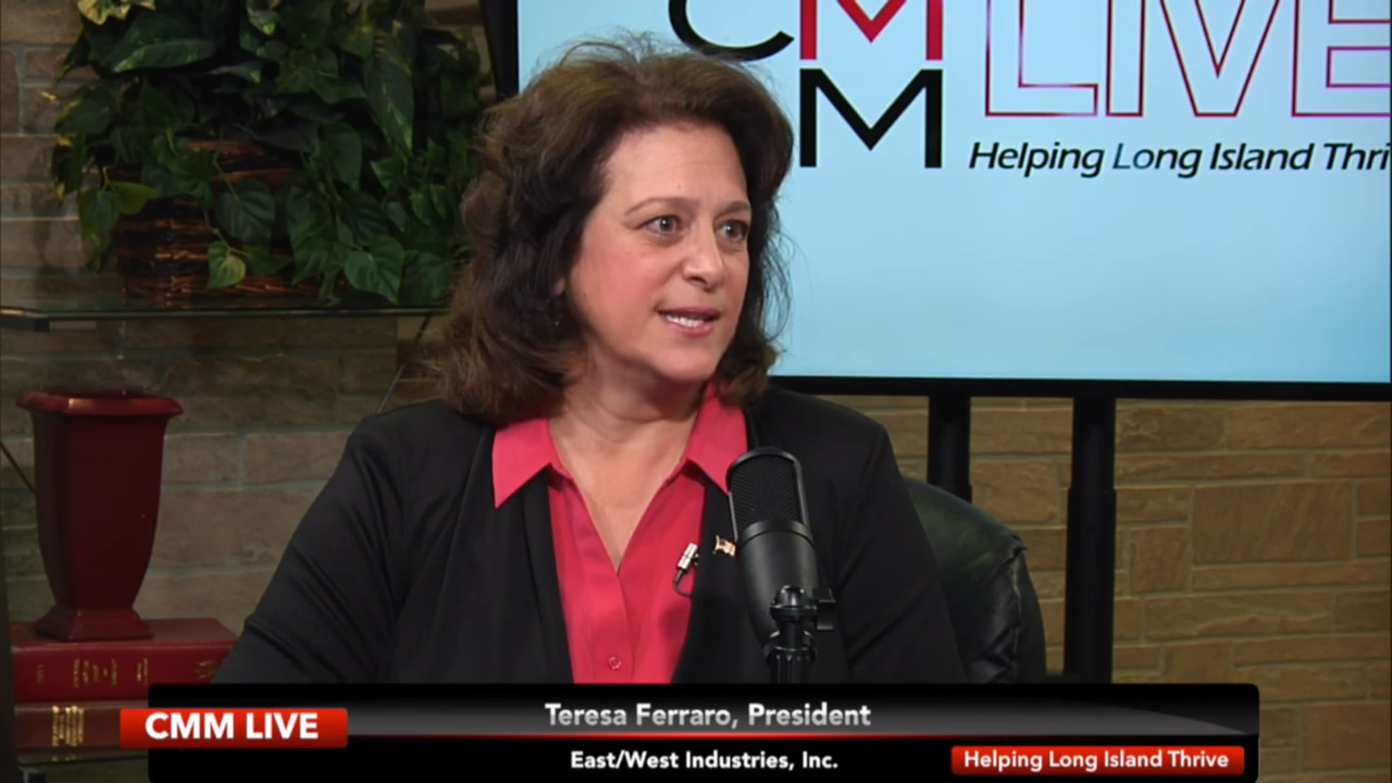 Teresa Ferraro, President, East/West Industries, Inc.