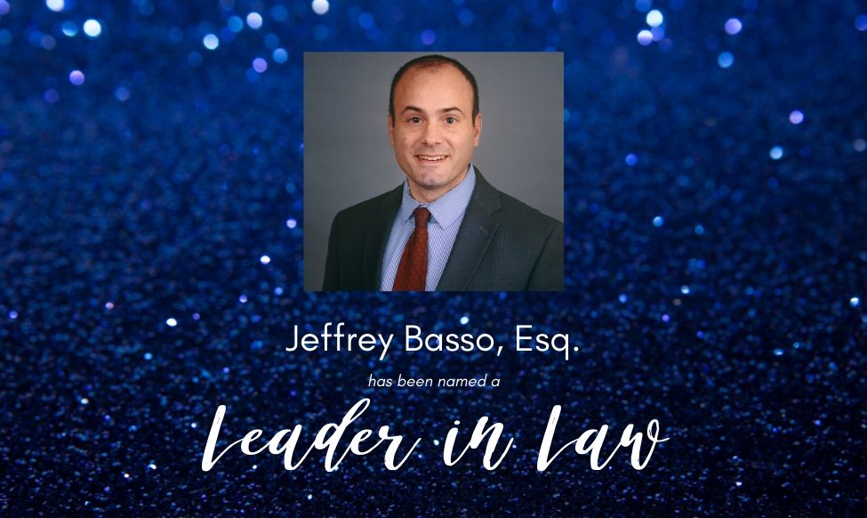 Jeff Basso named Leader in Law