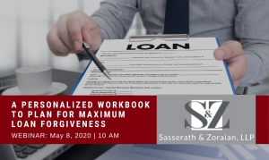 WEBINAR: Loan Forgiveness Under the Paycheck Protection Program (PPP)