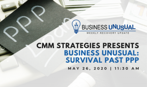 CMM Strategies Presents Business Unusual: Survival Past PPP