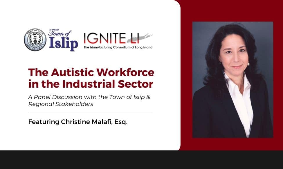 Malafi on Ignite LI Panel: The Autistic Workforce in the Industrial Sector
