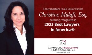 CMM’s Christine Malafi Featured in The Best Lawyers in America® for the 6th Consecutive Year