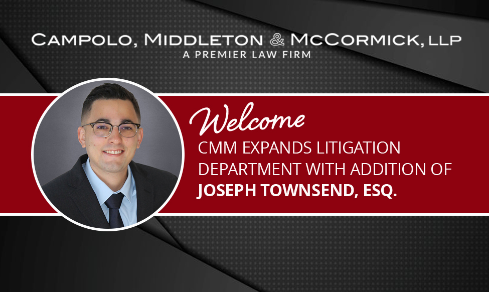 CMM Welcomes Joseph Townsend as an Associate