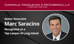 Marc Saracino Recognized by Herald Community Newspapers as a 2024 Top Lawyer of Long Island