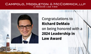 Richard DeMaio Named Leadership in Law Award Honoree