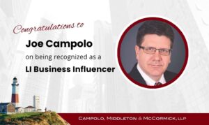 Campolo Recognized as a Long Island Business Influencer