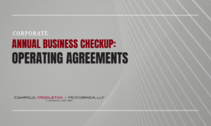 Annual Business Checkup: Operating Agreements